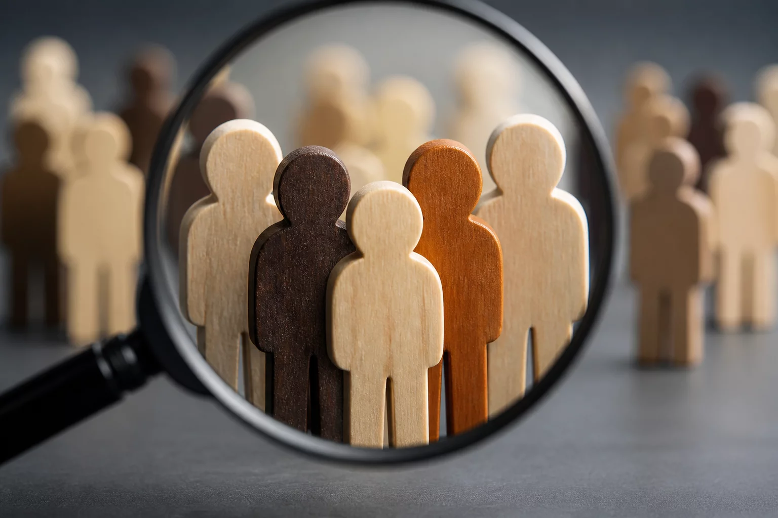 Relevant Topic, Wrong Population analysis visual representation